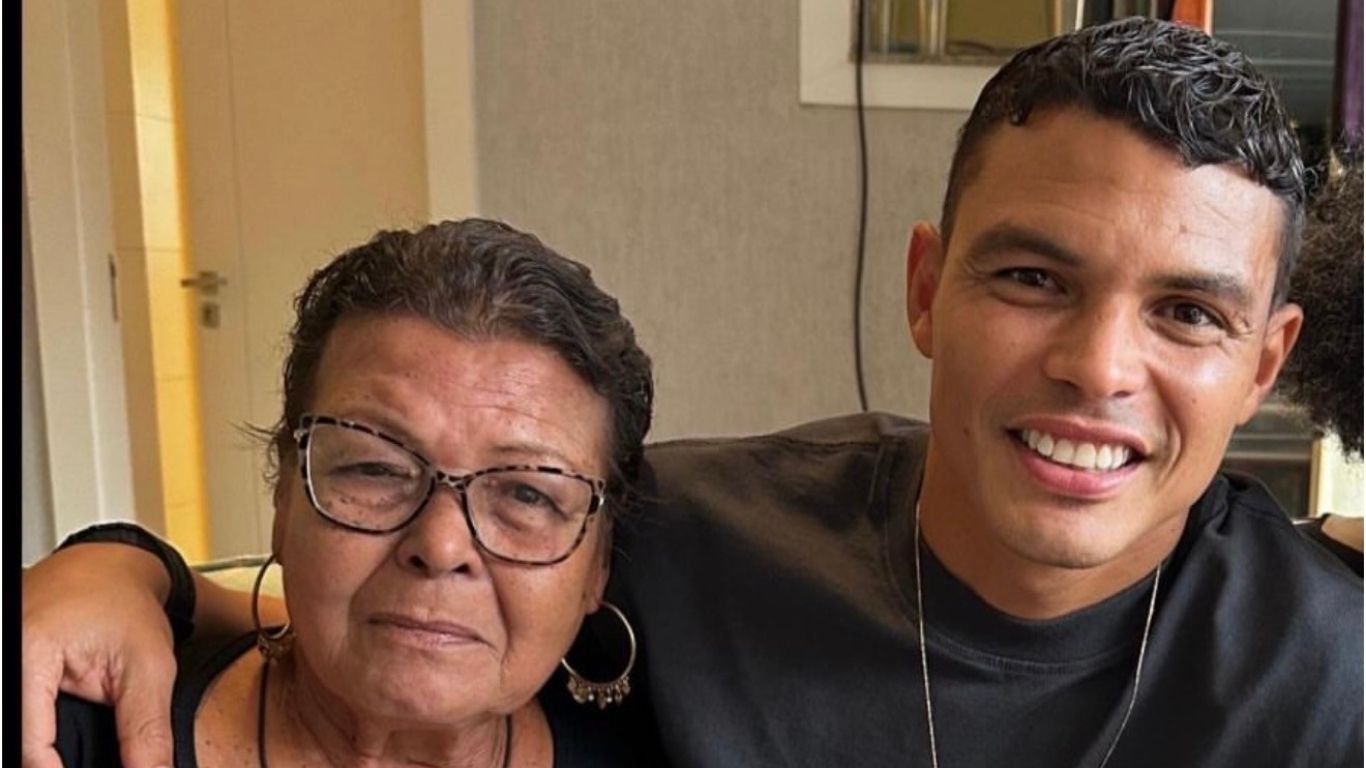 Jogador Thiago Silva lamenta morte da mãe: “Sentirei tanta saudade”