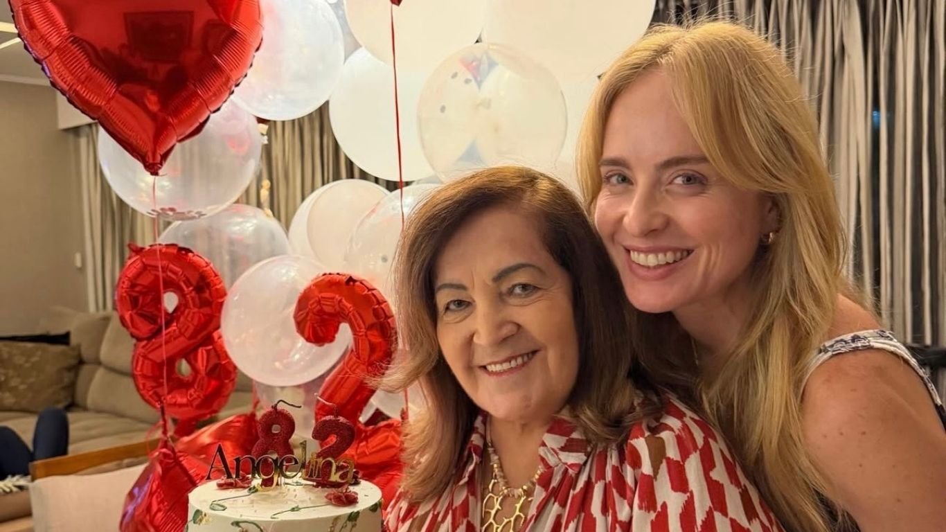 Mãe de Angélica faz 82 anos e ganha declaração da filha: “Tão especial”
