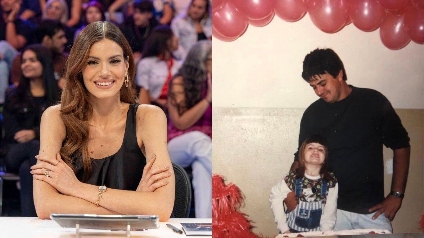 Camila Queiroz homenageia o pai no dia em que ele faria aniversário
