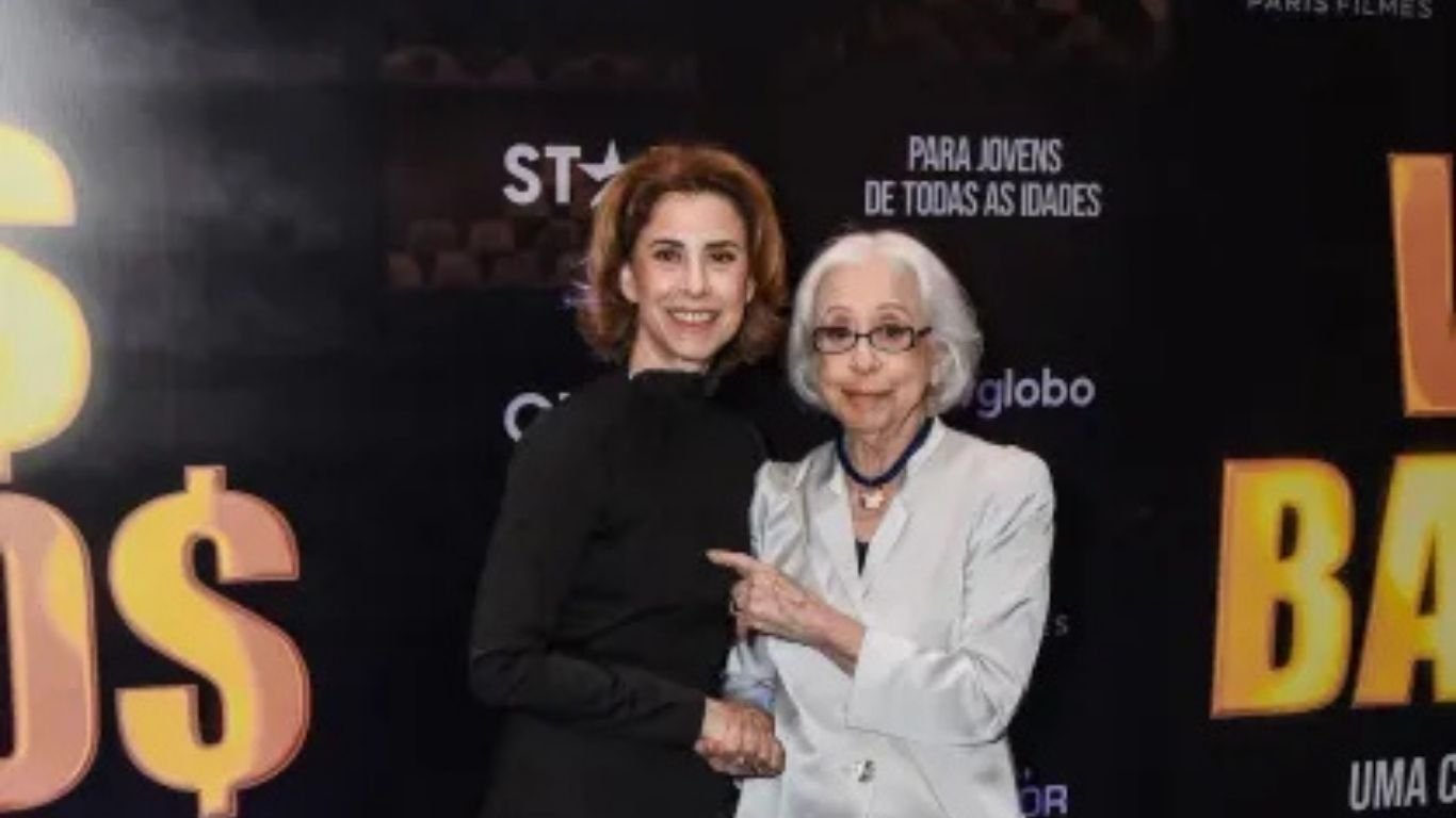 Fernanda Torres prestigia Fernandona em pré-estreia de ‘Velhos Bandidos’ no Rio