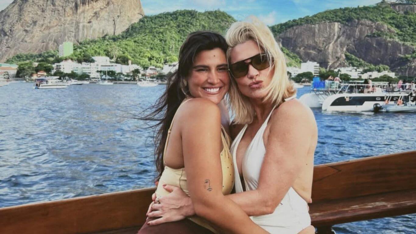 Filha de Flávia Alessandra ganha festa de aniversário em barco no Rio de Janeiro