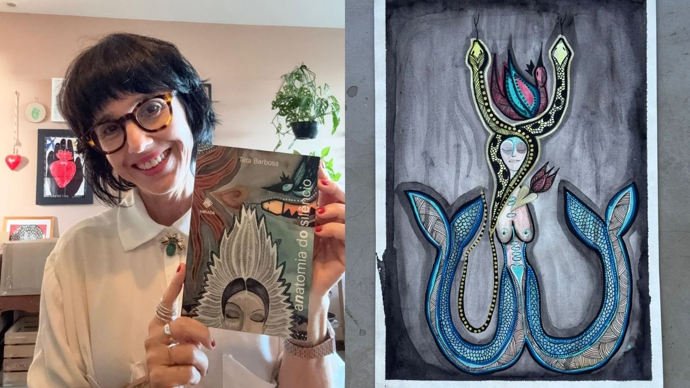 Téta Barbosa lança romance ‘Anatomia do Silêncio’ nesta terça (17), no Recife