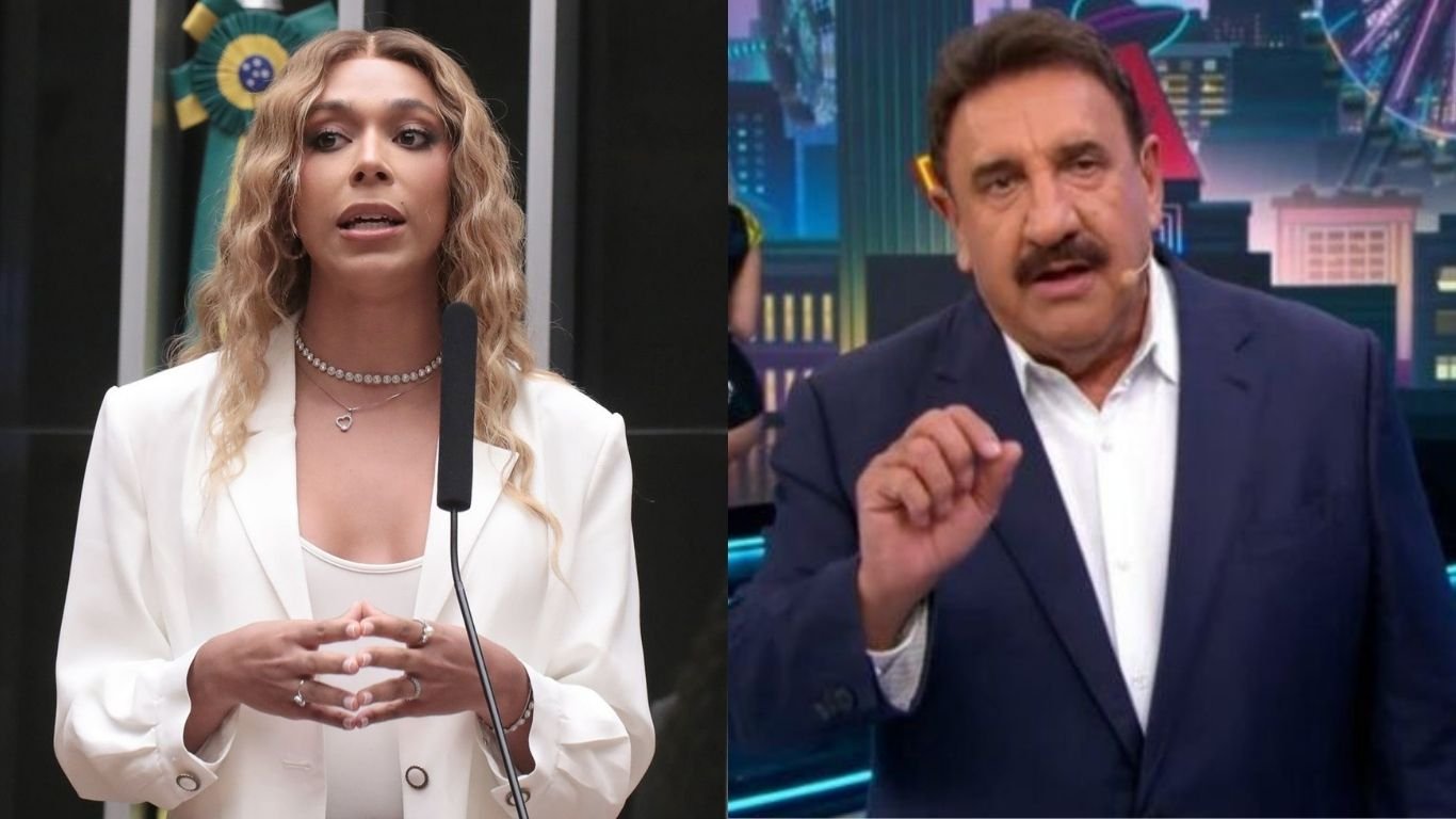 Deputada Erika Hilton denuncia Ratinho por transfobia e pede indenização de 10 milhões