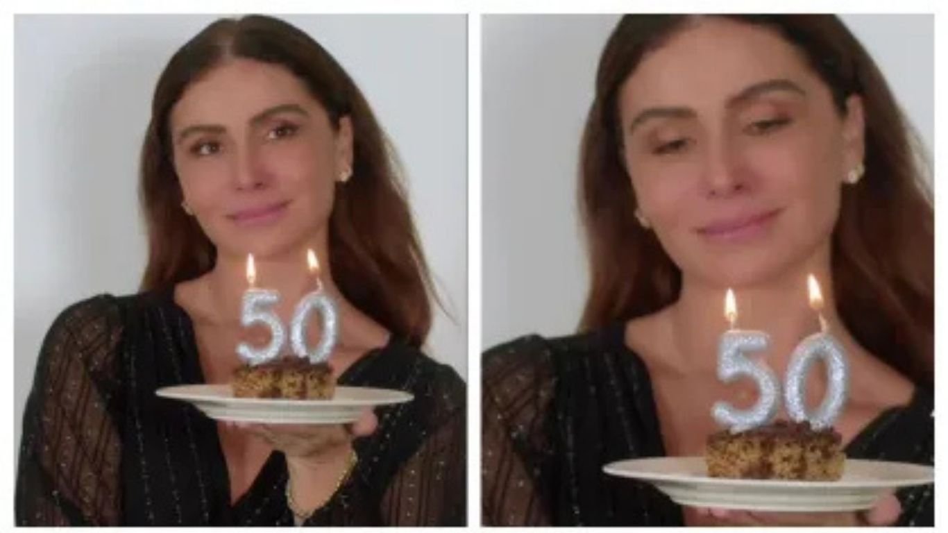 Giovanna Antonelli comemora seu aniversário de 50 anos: “Sempre com fé”