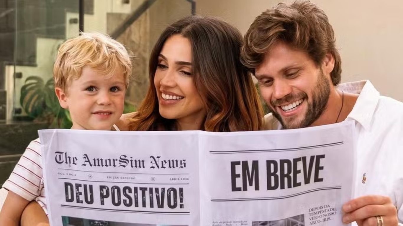 Ex-BBBs Paula Amorim e Breno anunciam gravidez após três perdas gestacionais