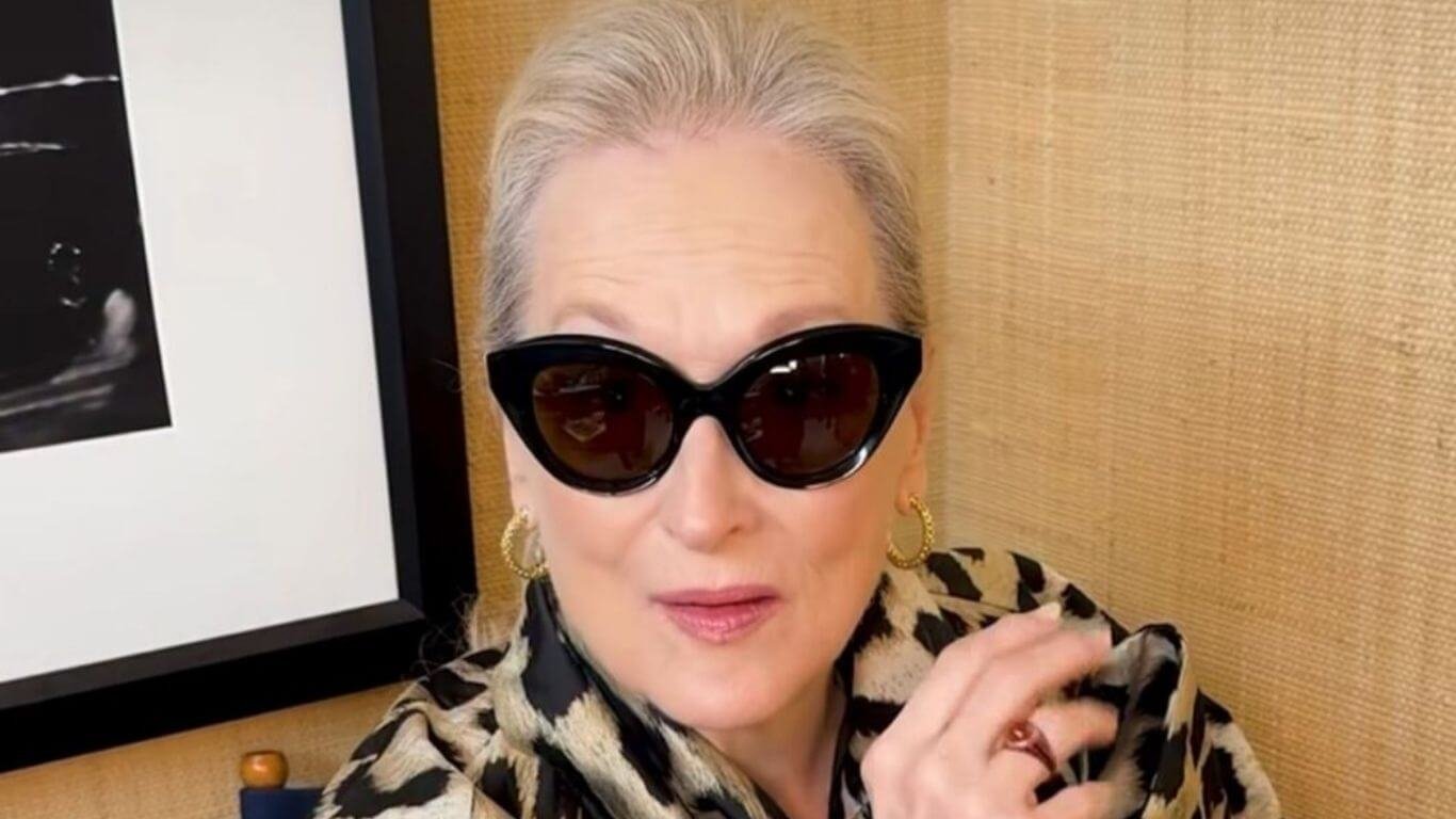 Meryl Streep usa óculos de marca brasileira para a divulgação de ‘O Diabo Veste Prada 2’