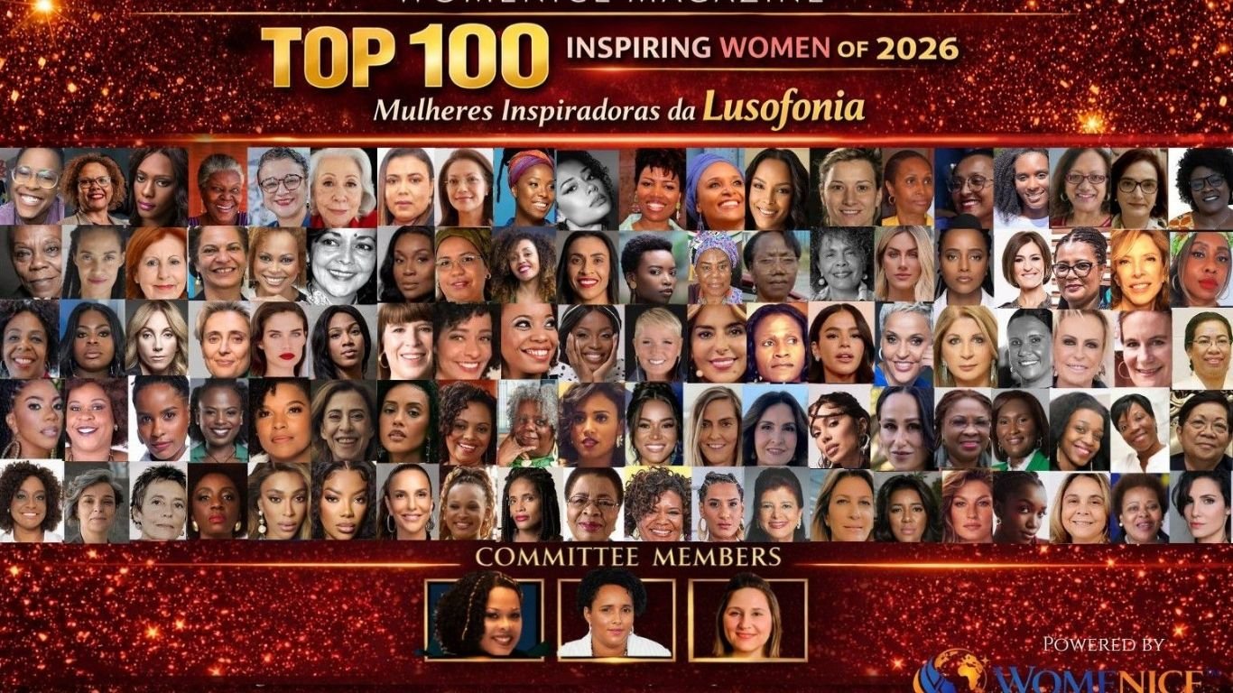 Lista reúne 100 mulheres influentes da lusofonia em edição internacional