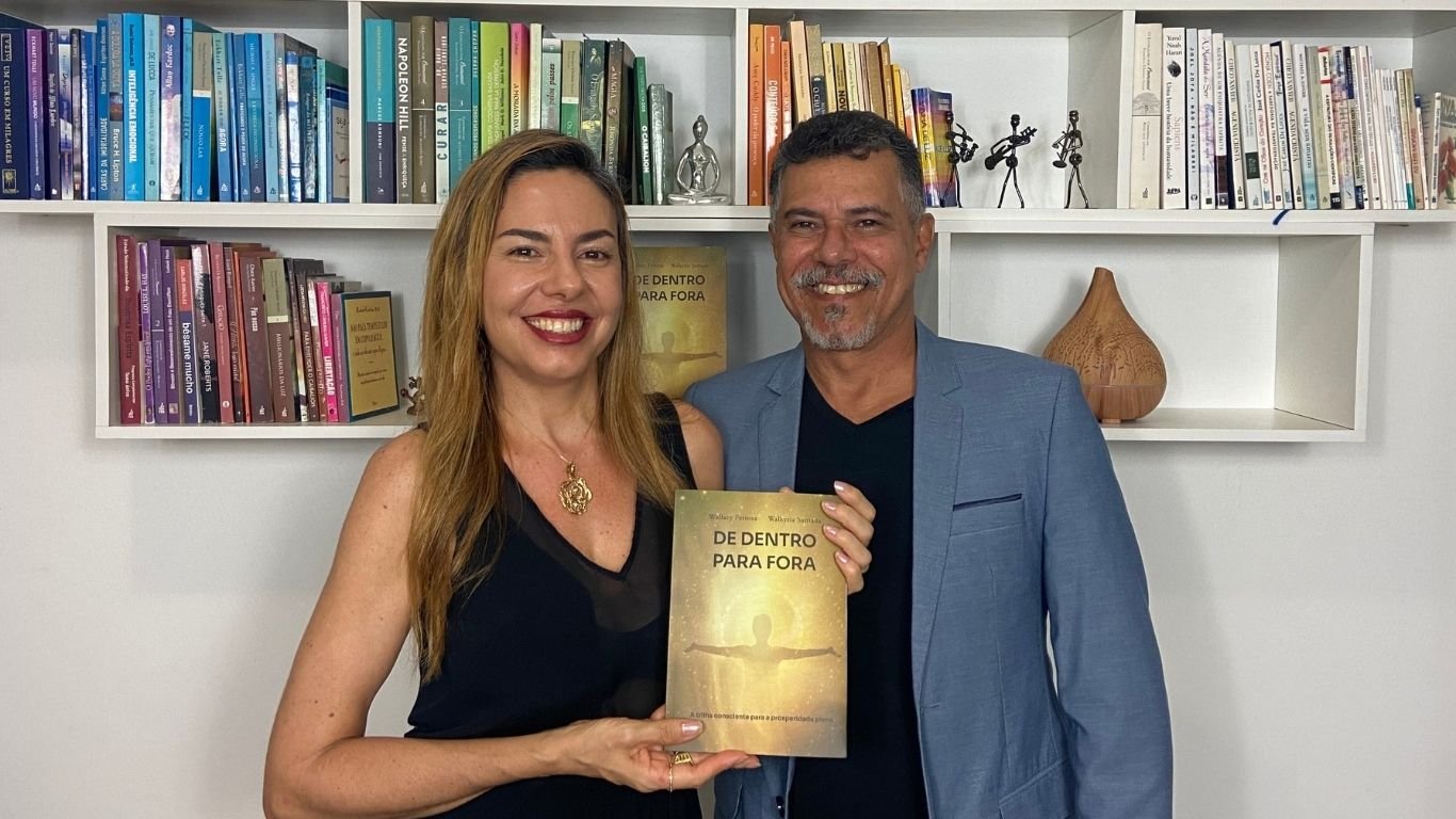 Wallacy Feitosa e Walkyria Santana lançam livro neste sábado (11), no Recife